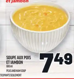 Metro SOUPE AUX POIS ET JAMBON | PEAS AND HAM SOUP offer