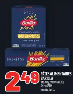 Metro PÂTES ALIMENTAIRES BARILLA | BARILLA PASTA offer