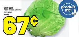 Metro CHOU VERT | GREEN CABBAGE offer