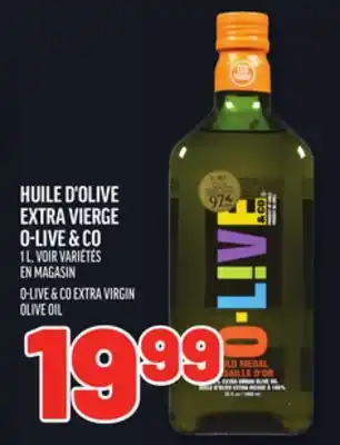 Metro HUILE D'OLIVE EXTRA VIERGE O-LIVE & CO | O-LIVE & CO EXTRA VIRGIN OLIVE OIL offer