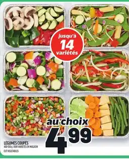 Metro LÉGUMES COUPÉS | CUT VEGETABLES offer