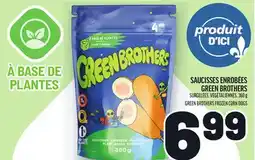 Metro SAUCISSES ENROBÉES GREEN BROTHERS | GREEN BROTHERS FROZEN CORN DOGS offer