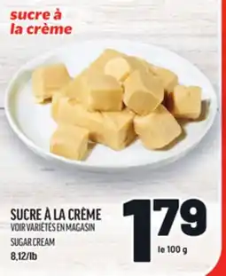 Metro SUCRE À LA CRÈME | SUGAR CREAM offer