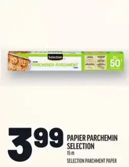 Metro PAPIER PARCHEMIN SELECTION | SELECTION PARCHMENT PAPER offer