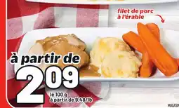 Metro FILET DE PORC À L'ÉRABLE offer