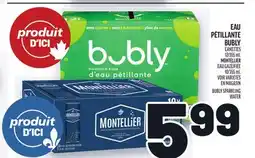 Metro EAU PÉTILLANTE BUBLY | BUBLY SPARKLING WATER offer