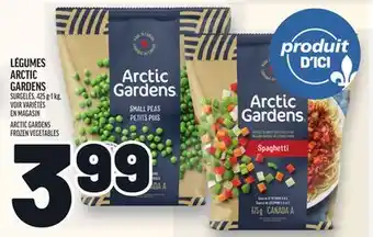 Metro LÉGUMES ARCTIC GARDENS | ARCTIC GARDENS FROZEN VEGETABLES offer