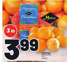 Metro CLÉMENTINES | CLEMENTINES offer