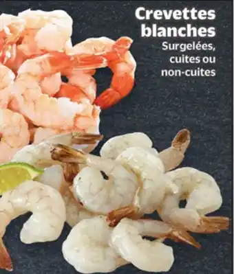 Metro CREVETTES BLANCHES offer