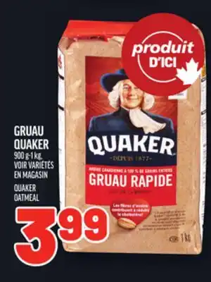 Metro GRUAU QUAKER | QUAKER OATMEAL offer