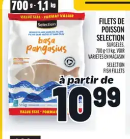 Metro FILETS DE POISSON SELECTION | SELECTION FISH FILLETS offer