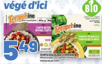 Metro TEMPEH BIOLOGIQUE TEMPEHINE | TEMPEHINE ORGANIC TEMPEH offer