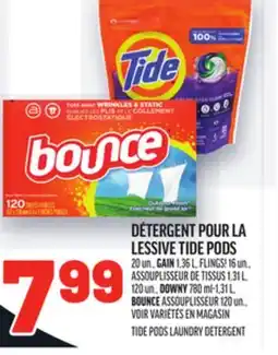 Metro DÉTERGENT POUR LA LESSIVE TIDE PODS | TIDE PODS LAUNDRY DETERGENT offer