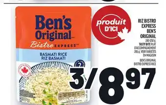 Metro RIZ BISTRO EXPRESS BEN'S ORIGINAL | BEN'S ORIGINAL BISTRO EXPRESS RICE offer