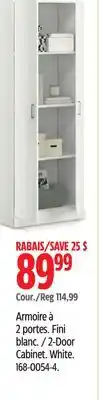 Canadian Tire Sauder 2-Door Cabinet offer