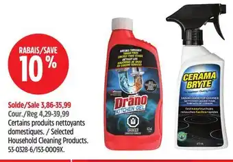 Canadian Tire Cerama Bryte Selected Household Cleaning Products offer