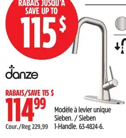 Canadian Tire DANZE Sieben 1-Handle offer