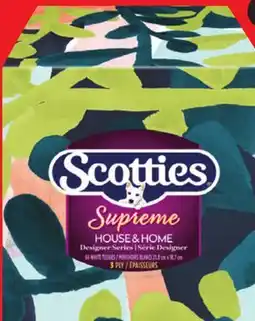 Canadian Tire Scotties Supreme Facial Tissue Cube, 3-Ply offer