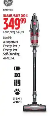 Canadian Tire Hoover Emerge Pet Self-Standing offer