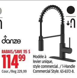 Canadian Tire DANZE 1-Handle Commercial Style offer