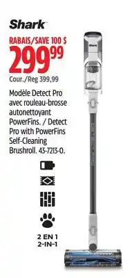 Canadian Tire Shark Detect Pro with PowerFins Self-Cleaning Brushroll offer