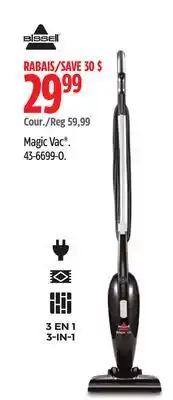 Canadian Tire Bissell Magic Vac offer