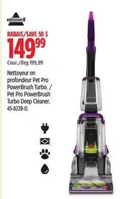 Canadian Tire Bissell Pet Pro PowerBrush Turbo Deep Cleaner offer