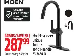 Canadian Tire Moen Joric 1-Handle offer