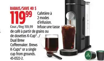 Canadian Tire Ninja Dual Brew Coffeemaker offer