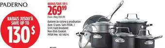 Canadian Tire Paderno 12-Pc Hard Anodized Non-Stick Cookset offer