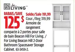 Canadian Tire For Living Beacon Hill 2-Door Bathroom Spacesaver Storage Cabinet offer