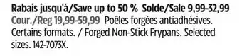 Canadian Tire Heritage Forged Non-Stick Frypans. Selected offer