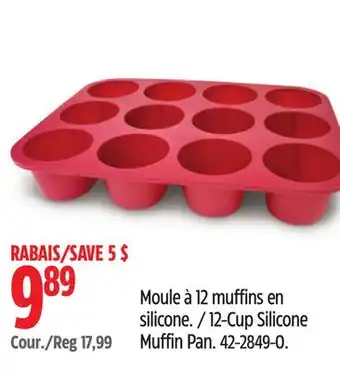 Canadian Tire Master Chef 12-Cup Silicone Muffin Pan offer