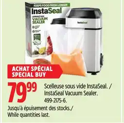 Canadian Tire As Seen On TV InstaSeal Vacuum Sealer offer