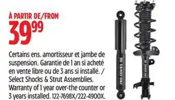 Canadian Tire PRO-SERIES Select Shock & Strut offer