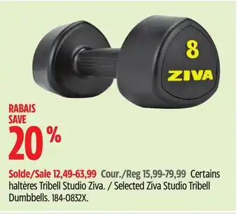 Canadian Tire Selected Ziva Studio Tribell offer