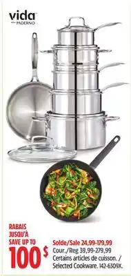 Canadian Tire Vida by PADERNO Selected Cookware offer