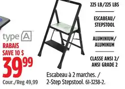 Canadian Tire TYPE A 2-Step Stepstool offer