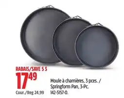 Canadian Tire Springform Pan, 3-Pc offer