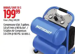 Canadian Tire Mastercraft 5-Gallon Air Compressor offer