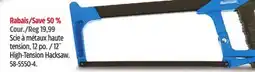 Canadian Tire Mastercraft High-Tension Hacksaw offer