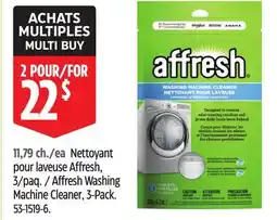 Canadian Tire Affresh Washing Machine Cleaner offer