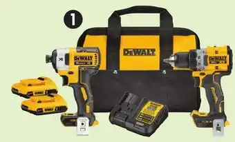 Canadian Tire DEWALT 20V MAX XR Brushless Drill/Driver and Impact Driver Kit offer