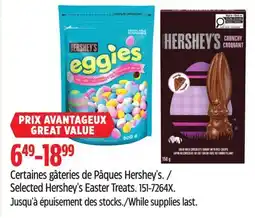 Canadian Tire Selected Hershey's Easter Treats offer