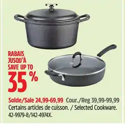 Canadian Tire Selected Cookware offer