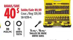 Canadian Tire Professional Grade 3-Pc Ratchet Set offer