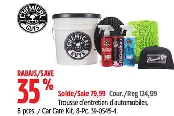 Canadian Tire Chemical Guys Car Care Kit, 8-Pc offer