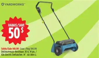 Canadian Tire 10A Electric Dethatcher YARDWORKS, 14 offer