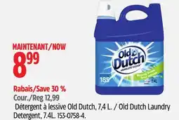 Canadian Tire Old Dutch Laundry Detergent offer