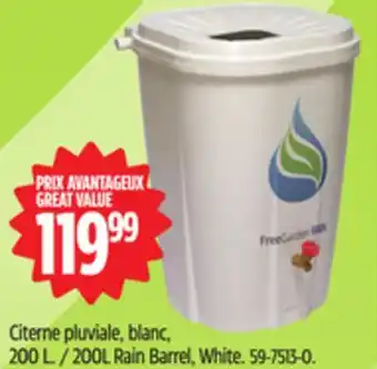 Canadian Tire 200L Rain Barrel offer